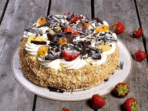 Slagroomtaart12 personen