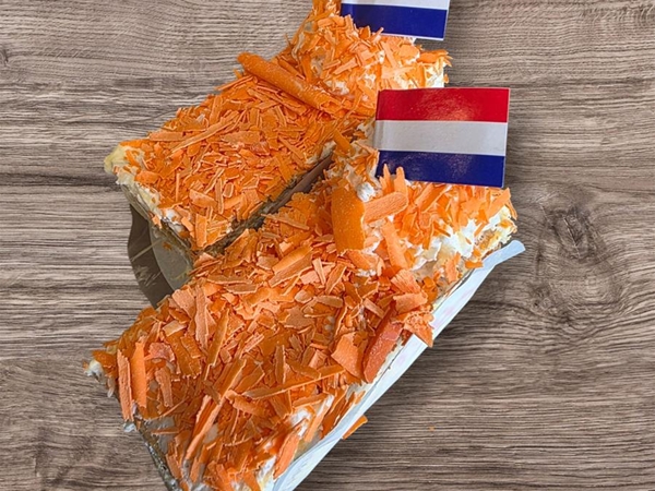 Oranje tompoucen&nbsp;per 4 verpakt